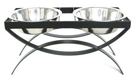 SeeSaw Double Elevated Dog Bowl