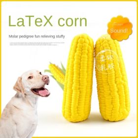 Corn Squeaky Dog Chew Toy