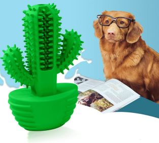 Cactus Dog Toothbrush Chew Toy