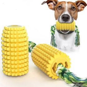 Corn Shape Dog Toothbrush Chew Toy