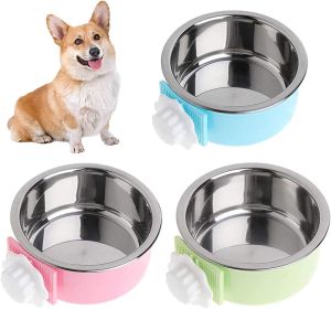 Stainless Steel Hanging Crate Bowl (size: green)