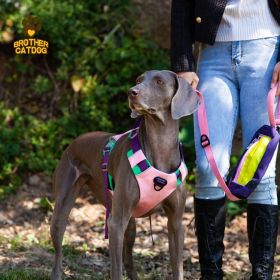 Heavy Duty Dog Chest Sling (select: AN6-pink-S)