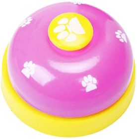 Pet Training Communication Bell (Color: Pink)