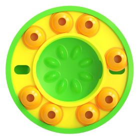 Interactive Dog Puzzle And Feeder Toy (Color: Green)