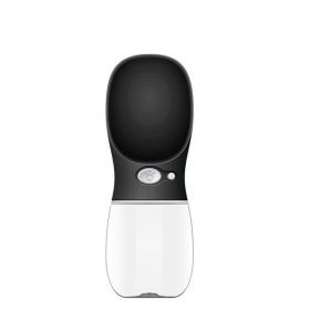 Pet Outdoor Portable Water Bottle (style: 350ML, Color: Black)