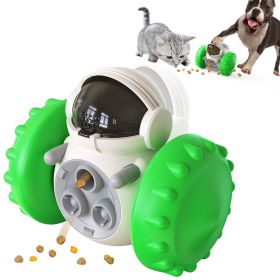 Interactive Dog Treat Dispenser Toy (Color: Green, Ships From: China)