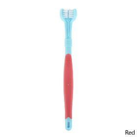 Three Head Pet Toothbrush (Color: B04)