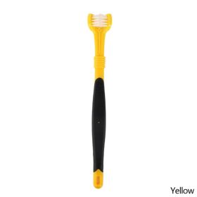 Three Head Pet Toothbrush (Color: B05)
