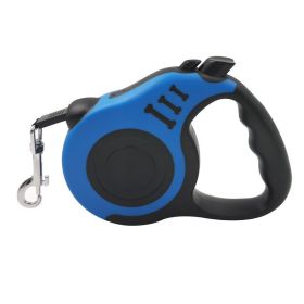 LED Retractable Dog Leash (Color: No Light, size: 3M)