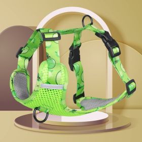 Reflective Heavy Duty Dog Harness (Specification (L * W): XL, colour: green)