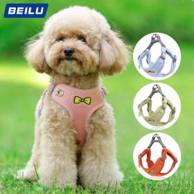 Reflective Dog Vest Harness Set (Specification (L * W): S, colour: Blue)