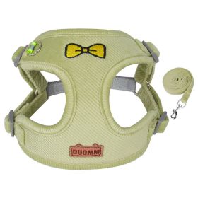 Reflective Dog Vest Harness Set (Specification (L * W): XL, colour: green)