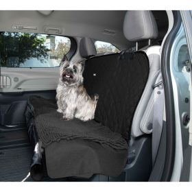 3 In 1 Dog Car Seat Cover Hammock (Color: Black)