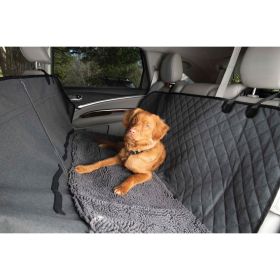 3 In 1 Dog Car Seat Cover Hammock (Color: Cool Grey)