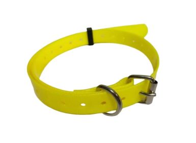 Adjustable Reflective Dog Training Collar (Color: Yellow)