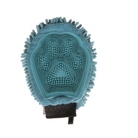 Dog Grooming Mitt (Color: Pacific Blue)