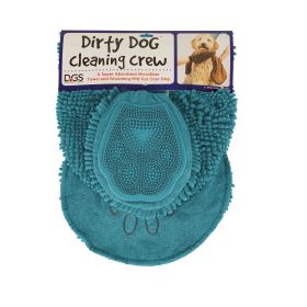 Dirty Dog Cleaning Mat (Color: Pacific Blue)