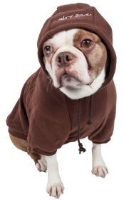Plush Dog Hoodie Sweater (size: small)