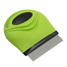 Flea And Tick Grooming Comb (Color: Green)