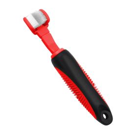 Dual Sided Pet Toothbrush (Color: Red)