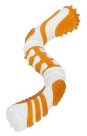 TPR Dental Dog Chew Toy (Color: Orange)