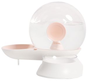 Automatic Filtered Pet Water Dispenser Bowl (Color: Pink)