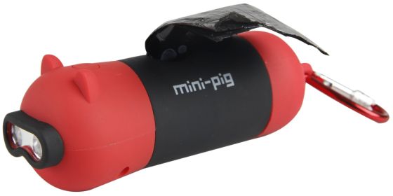 LED Waste Bag Dispenser (Color: Red)