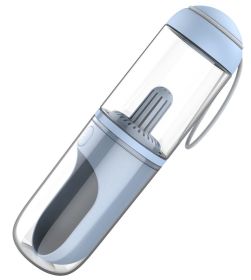 Travel Filtered Dog Water Feeder (Color: Blue)