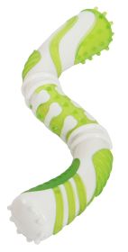 TPR Dental Dog Chew Toy (Color: Green)