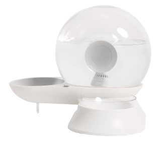Automatic Filtered Pet Water Dispenser Bowl (Color: Grey)