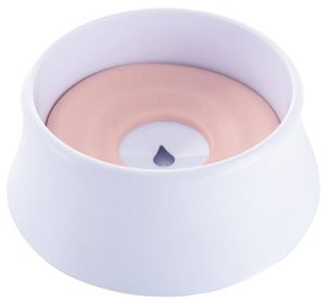 Anti Spill Floating Dog Bowl (Color: Pink)