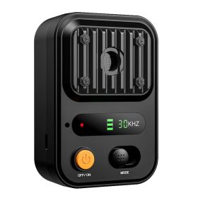 Ultrasonic Anti-Barking Device Rechargeable (Color: Black)
